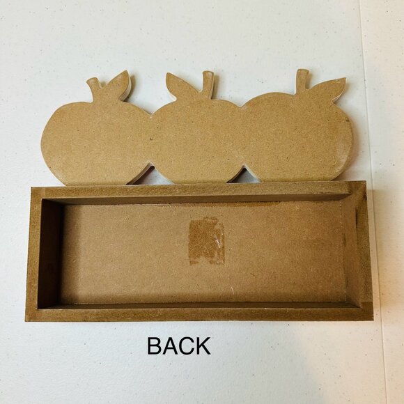 Pretty As A Peach Tabletop Sign With three Peaches - Picture 6 of 9